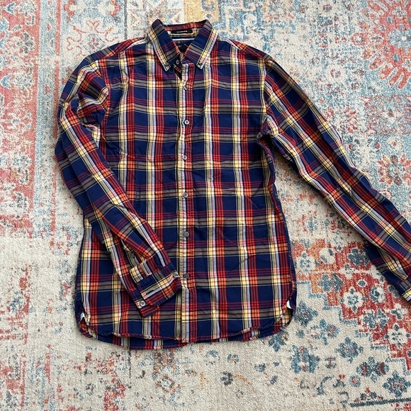 Lands' End Other - Lands End sail rigger Oxford plaid button down shirt